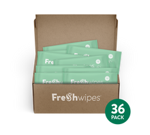 Load image into Gallery viewer, Ocean Fresh Scented FreshWipes Antibacterial/Biodegradable Body Wipes
