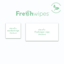 Load image into Gallery viewer, Ocean Fresh Scented FreshWipes Antibacterial/Biodegradable Body Wipes
