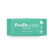 Load image into Gallery viewer, Ocean Fresh Scented FreshWipes Antibacterial/Biodegradable Body Wipes
